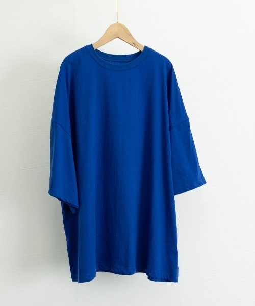 Miniministore(ミニミニストア)の「バックプリントTシャツ ゆったりビッグt(Tシャツ/カットソー・レディース・ブラウン/ホワイト/ブラック/ロイヤルブルー・FREE)」の16枚目の写真