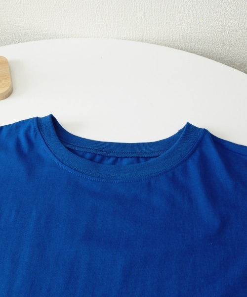 Miniministore(ミニミニストア)の「バックプリントTシャツ ゆったりビッグt(Tシャツ/カットソー・レディース・ブラウン/ホワイト/ブラック/ロイヤルブルー・FREE)」の7枚目の写真
