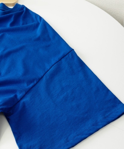 Miniministore(ミニミニストア)の「バックプリントTシャツ ゆったりビッグt(Tシャツ/カットソー・レディース・ブラウン/ホワイト/ブラック/ロイヤルブルー・FREE)」の9枚目の写真