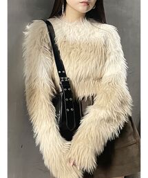 MURUA | シャギーボーダーニット(ニット/セーター)