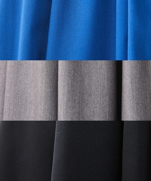 CHIC STYLE（シックスタイル）の「フレアマキシスカート ＜大きいサイズ有＞シックスタイル（スカート・レディース・ブルー/グレー/ブラック・M/L/LL/3L/4L/5L）」の22枚目の写真