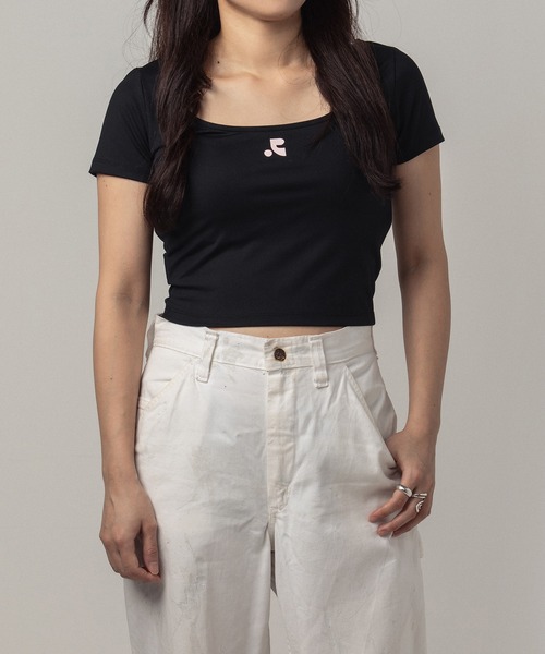 Tシャツ・カットソー Rest & Recreation COLOR STITCH T-SHIRT 5BNY477 S Rest & Recreation(レストアンドレクリエーション) Tシャツ