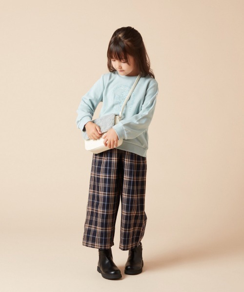 a.v.v（アーヴェヴェ）の「[KIDS]ミニショルダ―（ショルダーバッグ・キッズ・ホワイト/ブルー/ブラック・120）」の7枚目の写真