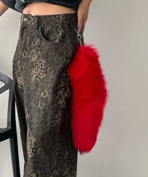 WEGO（ウィゴー）の「WEGO/BIGファーしっぽキーホルダー（キーホルダー・レディース・その他2/その他1/その他3/その他4/サックスブルー/ピンク系その他/ブラック/レッド・FREE）」の22枚目の写真