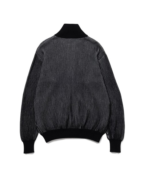 JUNRED（ジュンレッド）の「ドライバーズニット（ニット/セーター・メンズ・チャコールグレー/ブラック/ダークブラウン・L/M/S）」の7枚目の写真