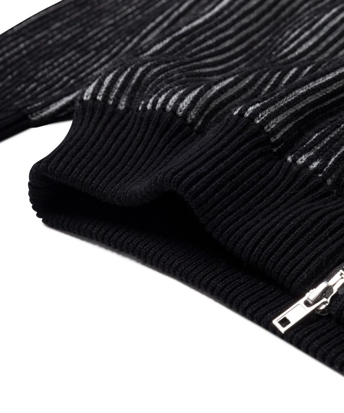 JUNRED（ジュンレッド）の「ドライバーズニット（ニット/セーター・メンズ・チャコールグレー/ブラック/ダークブラウン・L/M/S）」の14枚目の写真