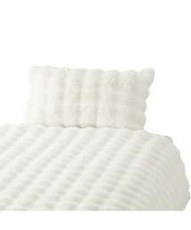 Francfranc（フランフラン）の「WARMY ポコモコファー まくらカバー ホワイト（寝具）」