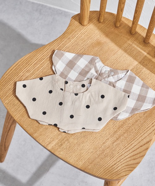 セール】【ベビー】選べる3デザイン 付け襟風スタイ（スタイ