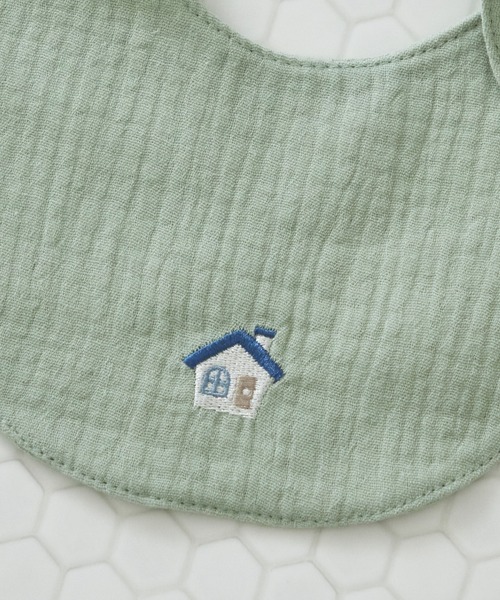 セール】【ベビー】選べる3デザイン 付け襟風スタイ（スタイ