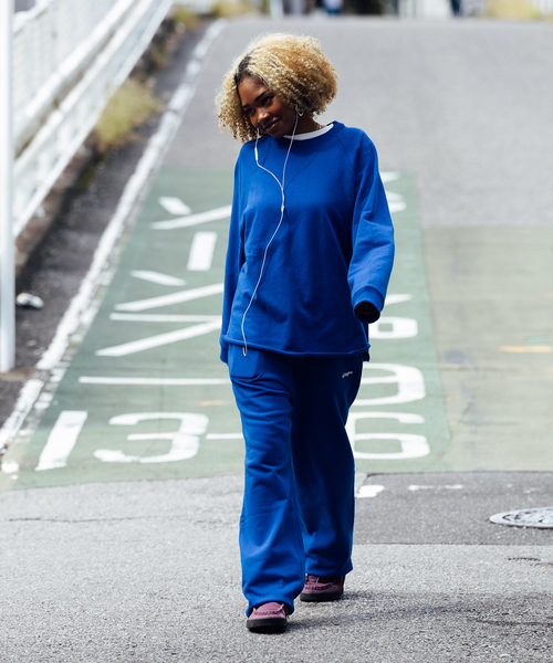 417 EDIFICE（フォーワンセブンエディフィス）の「SLAPS / SWEAT PANTS（スウェットパンツ・メンズ・ブルー/ブラック/ホワイト/ブラウン/グリーン・MEDIUM/LARGE）」の8枚目の写真