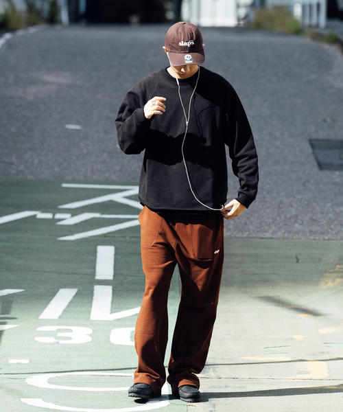 417 EDIFICE（フォーワンセブンエディフィス）の「SLAPS / SWEAT PANTS（スウェットパンツ・メンズ・ブルー/ブラック/ホワイト/ブラウン/グリーン・MEDIUM/LARGE）」の12枚目の写真