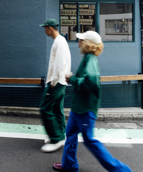 417 EDIFICE（フォーワンセブンエディフィス）の「SLAPS / SWEAT PANTS（スウェットパンツ・メンズ・ブルー/ブラック/ホワイト/ブラウン/グリーン・MEDIUM/LARGE）」の18枚目の写真