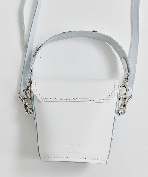 TOGA（トーガ）の「【TOGA×Zatchels/トーガ×ザッチェルズ】Barrel TOGA × Zatchels（ボディバッグ/ウエストポーチ・レディース・ブラック/ホワイト・FREE）」の18枚目の写真