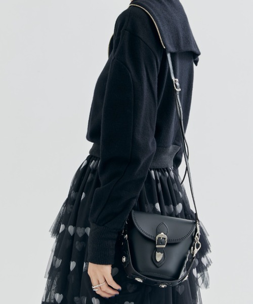 TOGA（トーガ）の「【TOGA×Zatchels/トーガ×ザッチェルズ】Barrel TOGA × Zatchels（ボディバッグ/ウエストポーチ・レディース・ブラック/ホワイト・FREE）」の12枚目の写真