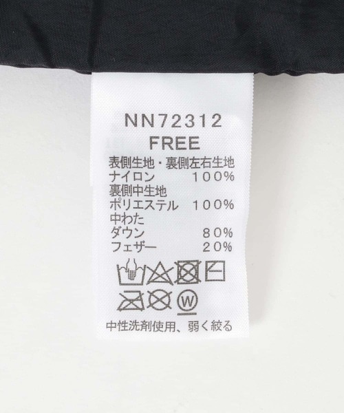 THE NORTH FACE（ザノースフェイス）の「THE NORTH FACE　Nuptse Muffler（マフラー・メンズ・ブラック/グレー系その他・FREE）」の7枚目の写真