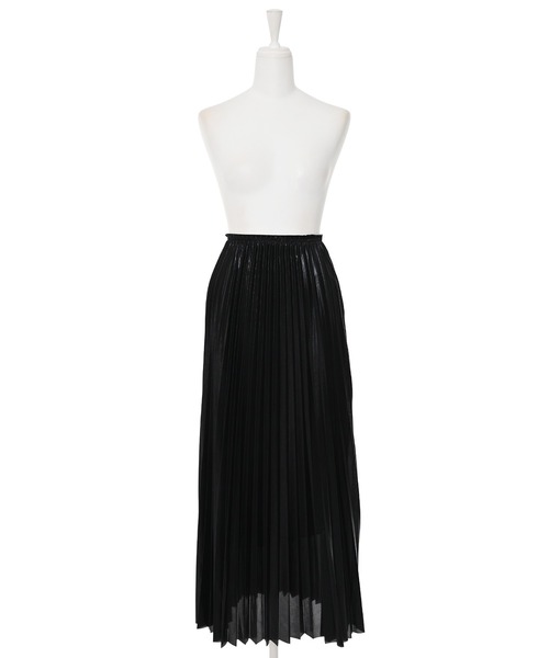 Narcissus（ナルシス）の「メタリックプリーツロングスカート（スカート・レディース・シルバー/ゴールド/ブラック・FREE）」の9枚目の写真