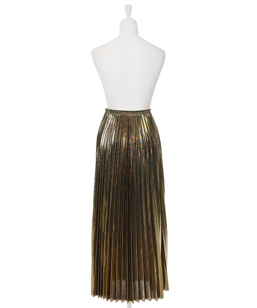 Narcissus（ナルシス）の「メタリックプリーツロングスカート（スカート・レディース・シルバー/ゴールド/ブラック・FREE）」の12枚目の写真