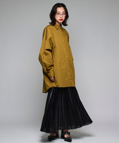 Narcissus（ナルシス）の「メタリックプリーツロングスカート（スカート・レディース・シルバー/ゴールド/ブラック・FREE）」の17枚目の写真