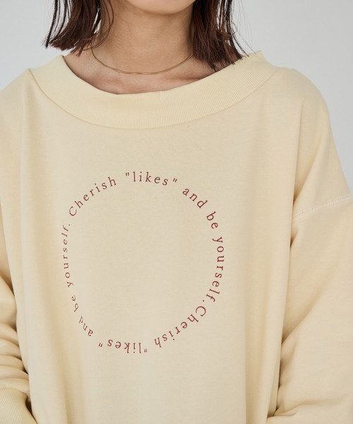 Crisp(クリスプ)の「コンセプトロゴスウェットL(スウェット・レディース・ブラウン/アイボリー/ネイビー・FREE)」の19枚目の写真