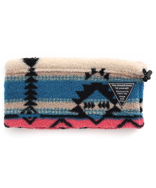 BREEZE（ブリーズ）の「フリースネックウォーマー（ネックウォーマー/スヌード・キッズ・ベージュ/カーキ/ブラック/ブラウン・140/120/95）」の3枚目の写真