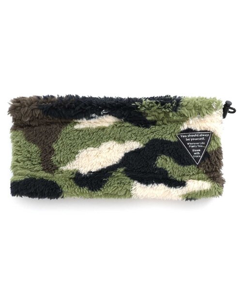 BREEZE（ブリーズ）の「フリースネックウォーマー（ネックウォーマー/スヌード・キッズ・ベージュ/カーキ/ブラック/ブラウン・140/120/95）」の4枚目の写真