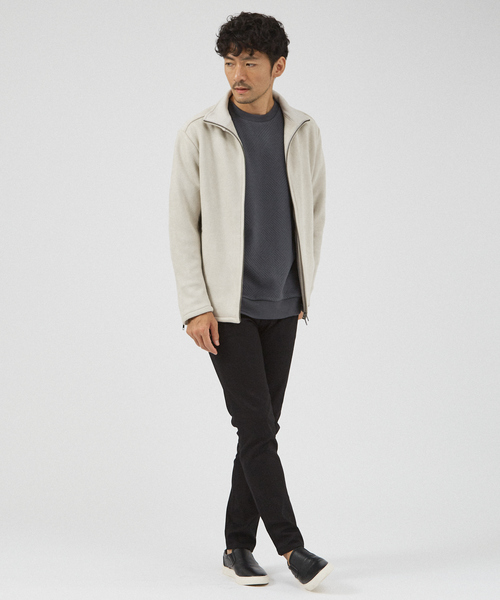 ABAHOUSE GRAY（アバハウスグレイ）の「【ジオメトリック柄 】プルオーバー / 長袖カットソー（Tシャツ/カットソー・メンズ・グレイッシュベージュ/ブラック/グレイッシュブルー/ホワイト・46/48）」の17枚目の写真