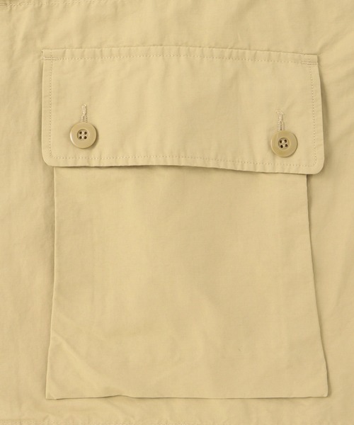 ARMY TWILL(アーミーツイル)の「【 ARMY TWILL / アーミーツイル 】Cotton Nylon Stand Coat(その他アウター・メンズ・ブラック/ベージュ/カーキ・M/L)」の8枚目の写真