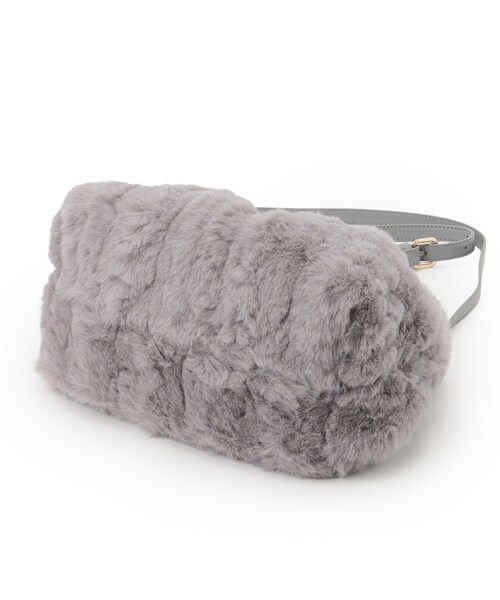 index（インデックス）の「◆【2WAY】フェイクファーショルダーBAG（ハンドバッグ・レディース・ベージュ/オフホワイト/グレー・00）」の16枚目の写真