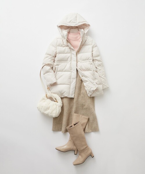 index（インデックス）の「◆【2WAY】フェイクファーショルダーBAG（ハンドバッグ・レディース・ベージュ/オフホワイト/グレー・00）」の22枚目の写真