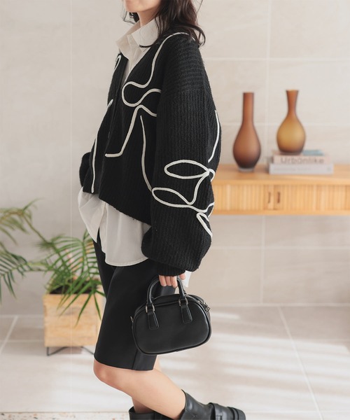 KOBE LETTUCE（コウベレタス）の「バミューダハーフパンツ（その他パンツ・レディース・ブラック/キャメル・M/S/XS）」の17枚目の写真