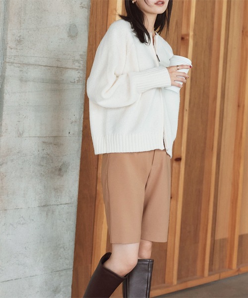 KOBE LETTUCE（コウベレタス）の「バミューダハーフパンツ（その他パンツ・レディース・ブラック/キャメル・M/S/XS）」の15枚目の写真