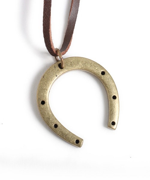 ANCHOR（アンカー）の「馬蹄ネックレス（ネックレス・メンズ・アンティークシルバー/アンティークゴールド・FREE）」の2枚目の写真