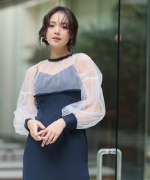 トップス 結婚式 お呼ばれパーティー ドレス」に該当するファッション