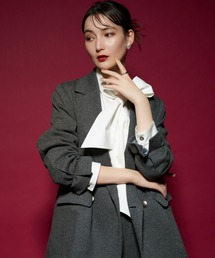 qualite | 【セットアップ対応】ツイルジャージジャケット(テーラードジャケット)