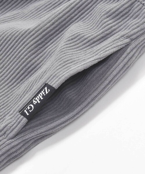 ZIDDY（ジディ）の「コールテンオーバーオール(130~160cm)（サロペット/オーバーオール・キッズ・グレー/ベージュ・FREE/130cm/140cm/150cm）」の21枚目の写真