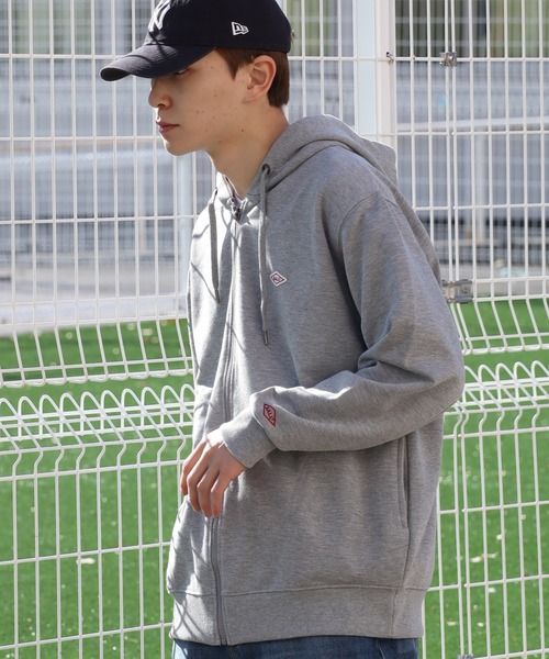 BALL(ボール)の「【BALL/ボール】T/C裏毛 ロゴワッペン ジップアップパーカー(パーカー・メンズ・グレー/ブラック/ネイビー/オートミール・LL/L/M)」の22枚目の写真