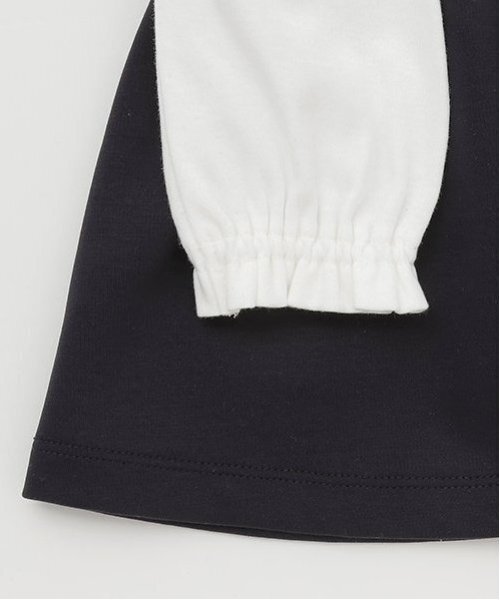 ケイトスペードニューヨーク　レイヤード風ワンピース　80cm ボウレイヤード風ワンピース（その他） | kate spade NEW YORK（ケイト
