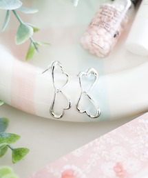連続ハートピアス[tiny tiny(ティニーティニー)]