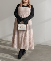 CLETTE（クレット）の「フラワーレースキャミワンピース（ワンピース）」