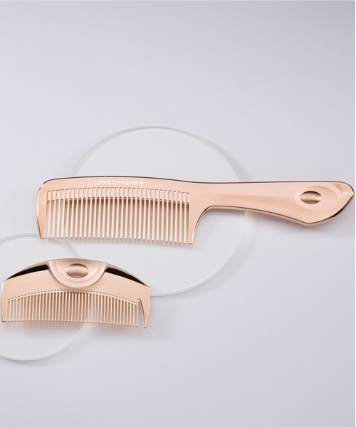 K24GPテツキ ローズゴールド（ヘアブラシ）｜LOVECHROME（ラブクロム