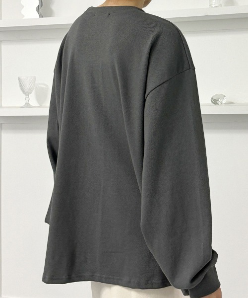 星柄プリント プルオーバースウェット ボリュームスリーブ（Tシャツ/カットソー）｜VIVID LADY（ビビッドレディー）