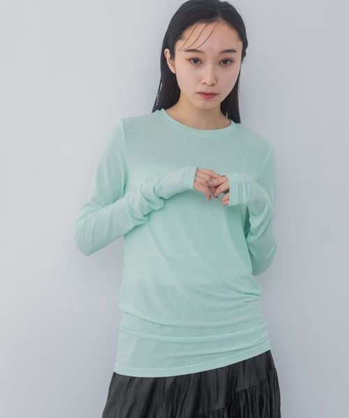 ☆25SS☆シアージャージーフィットTシャツ/RECTO☆ シアー RECTO(レクト) Tシャツ・カットソー(レディース) - 海外