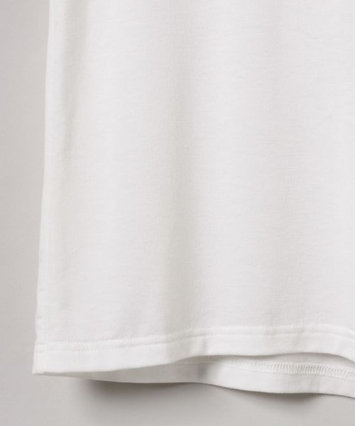 JEANASIS(ジーナシス)の「セミシアーフィットLS TEE/322981(Tシャツ/カットソー・レディース・グレー系その他/チャコール/ブルー/ホワイト・FREE)」の9枚目の写真