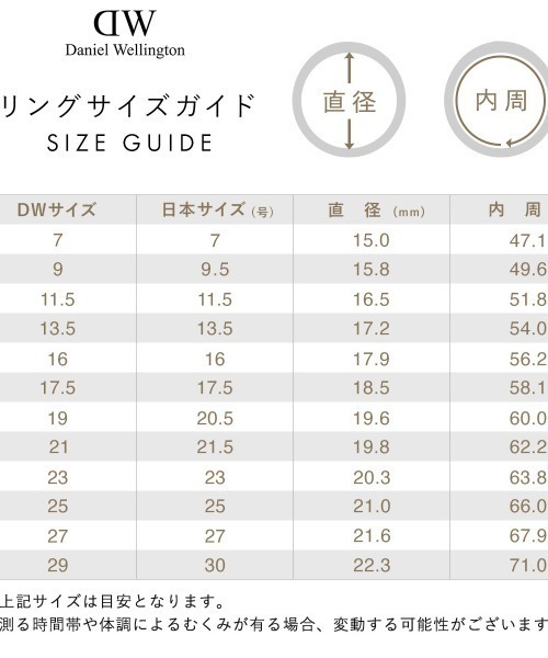 Daniel Wellington(ダニエルウェリントン)の「Classic Mini Signet Ring ゴールド(リング・レディース・イエローゴールド・58/56/54/52/50/48/62/60)」の5枚目の写真