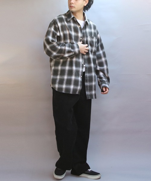 8(eight)(エイト)の「スノーウォッシュチェックシャツ(シャツ/ブラウス・メンズ・レッド/ブラック/イエロー・MEDIUM/LARGE)」の22枚目の写真