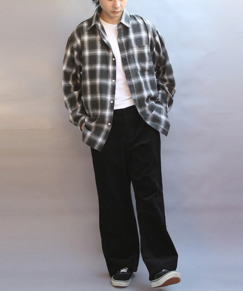 8(eight)(エイト)の「スノーウォッシュチェックシャツ(シャツ/ブラウス・メンズ・レッド/ブラック/イエロー・MEDIUM/LARGE)」の20枚目の写真