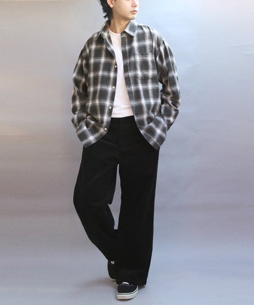 8(eight)(エイト)の「スノーウォッシュチェックシャツ(シャツ/ブラウス・メンズ・レッド/ブラック/イエロー・MEDIUM/LARGE)」の18枚目の写真