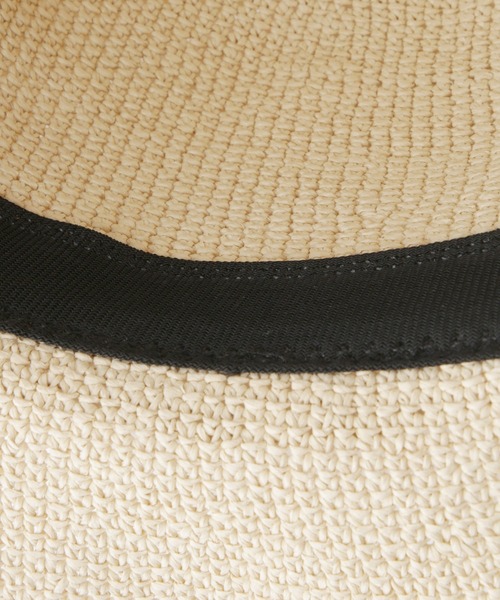ROPE' PICNIC(ロペピクニック)の「細編みプレート付きハット(ハット・レディース・ブラック/ブラウン系その他3/ベージュ・FREE)」の12枚目の写真