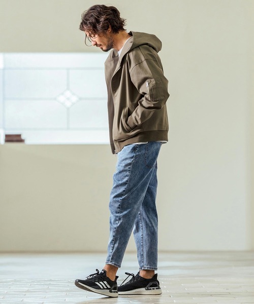 Magine(マージン)の「mp13239- Stretch Denim Darts Design Tapered Pants デニムパンツ(デニムパンツ・メンズ・インディゴブルー/ワンウォッシュ・44/46/48)」の9枚目の写真