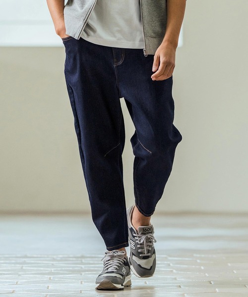 Magine(マージン)の「mp13239- Stretch Denim Darts Design Tapered Pants デニムパンツ(デニムパンツ・メンズ・インディゴブルー/ワンウォッシュ・44/46/48)」の10枚目の写真
